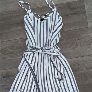 CUTE STRIPED JUMPSUIT
